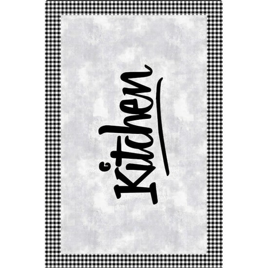 Pamuk Dokuma Kaymaz Taban Mutfak Halısı