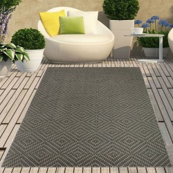 Dekoratif Konsept Texture Pamuk Dokuma Kaymaz Taban Halı