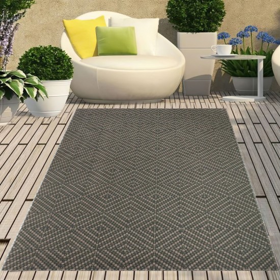 Dekoratif Konsept Texture Pamuk Dokuma Kaymaz Taban Halı