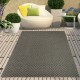 Dekoratif Konsept Texture Pamuk Dokuma Kaymaz Taban Halı