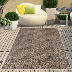 Dekoratif Konsept Texture Pamuk Dokuma Kaymaz Taban Halı
