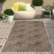 Dekoratif Konsept Texture Pamuk Dokuma Kaymaz Taban Halı