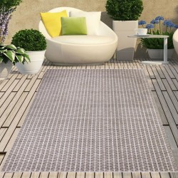 Dekoratif Konsept Texture Pamuk Dokuma Kaymaz Taban Halı