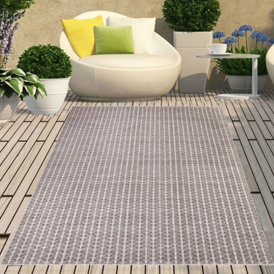 Dekoratif Konsept Texture Pamuk Dokuma Kaymaz Taban Halı