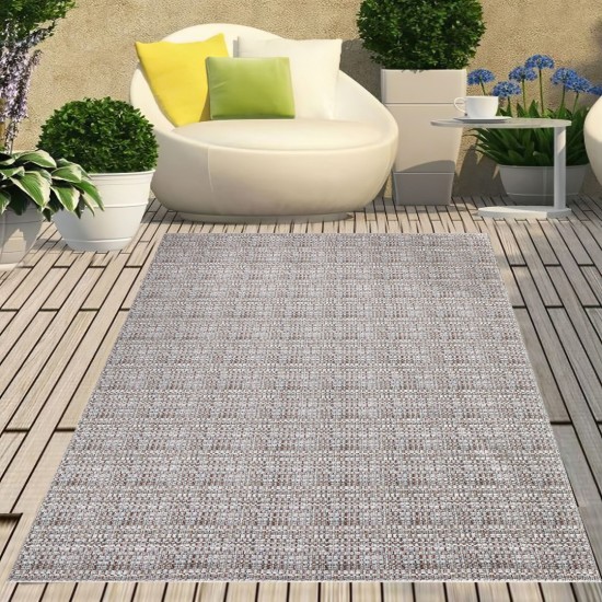 Dekoratif Konsept Texture Pamuk Dokuma Kaymaz Taban Halı