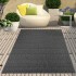 Dekoratif Konsept Texture Pamuk Dokuma Kaymaz Taban Halı