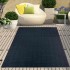 Dekoratif Konsept Texture Pamuk Dokuma Kaymaz Taban Halı