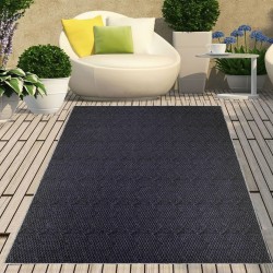 Dekoratif Konsept Texture Pamuk Dokuma Kaymaz Taban Halı
