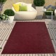 Dekoratif Konsept Texture Pamuk Dokuma Kaymaz Taban Halı