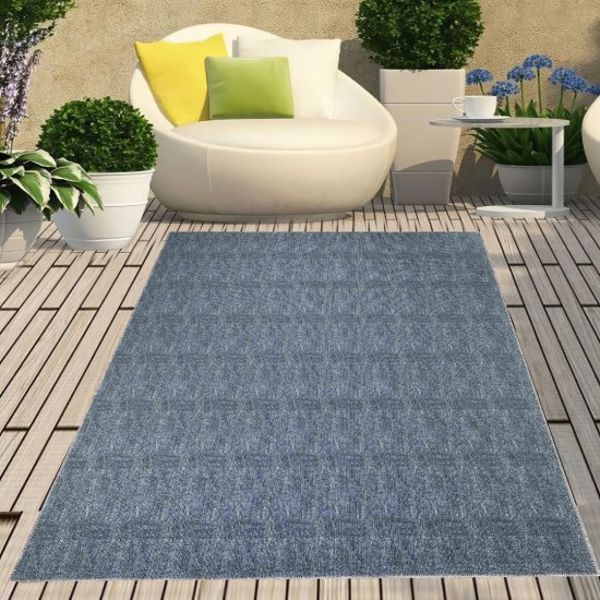 Dekoratif Konsept Texture Pamuk Dokuma Kaymaz Taban Halı