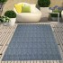Dekoratif Konsept Texture Pamuk Dokuma Kaymaz Taban Halı