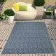 Dekoratif Konsept Texture Pamuk Dokuma Kaymaz Taban Halı
