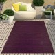 Dekoratif Konsept Texture Pamuk Dokuma Kaymaz Taban Halı
