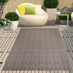 Dekoratif Konsept Texture Pamuk Dokuma Kaymaz Taban Halı