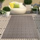 Dekoratif Konsept Texture Pamuk Dokuma Kaymaz Taban Halı