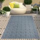 Dekoratif Konsept Texture Pamuk Dokuma Kaymaz Taban Halı