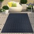 Dekoratif Konsept Texture Pamuk Dokuma Kaymaz Taban Halı