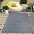 Dekoratif Konsept Texture Pamuk Dokuma Kaymaz Taban Halı