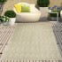 Dekoratif Konsept Texture Pamuk Dokuma Kaymaz Taban Halı