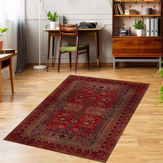 Pamuk Dokuma Kaymaz Taban Salon Halısı