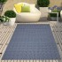 Dekoratif Konsept Texture Pamuk Dokuma Kaymaz Taban Halı
