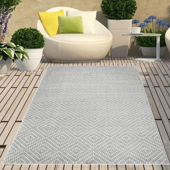 Dekoratif Konsept Texture Pamuk Dokuma Kaymaz Taban Halı