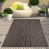 Dekoratif Konsept Texture Pamuk Dokuma Kaymaz Taban Halı