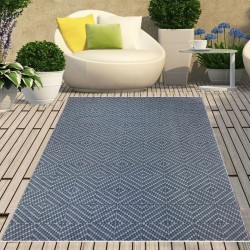 Dekoratif Konsept Texture Pamuk Dokuma Kaymaz Taban Halı