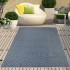 Dekoratif Konsept Texture Pamuk Dokuma Kaymaz Taban Halı