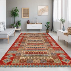 Rose Collection Pamuk Dokuma Kaymaz Taban Salon Halısı
