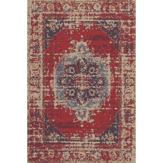Rose Collection Pamuk Dokuma Kaymaz Taban Salon Halısı