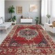 Rose Collection Pamuk Dokuma Kaymaz Taban Salon Halısı