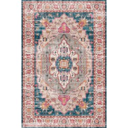Rose Collection Pamuk Dokuma Kaymaz Taban Salon Halısı