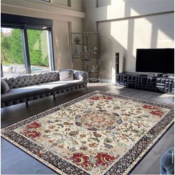 Rose Collection Pamuk Dokuma Kaymaz Taban Salon Halısı