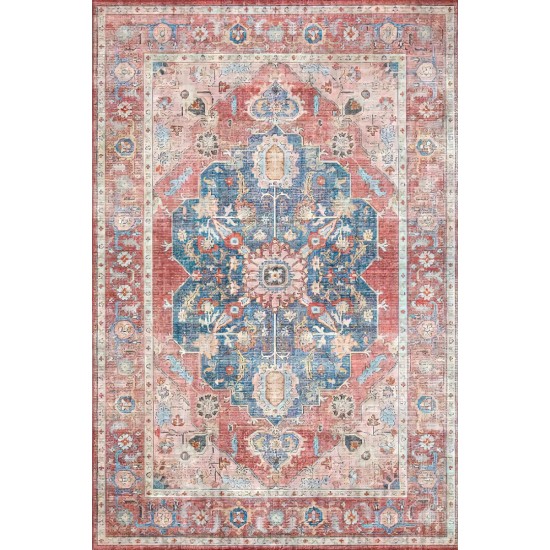 Rose Collection Pamuk Dokuma Kaymaz Taban Salon Halısı