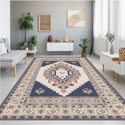 Rose Collection Pamuk Dokuma Kaymaz Taban Salon Halısı