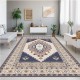 Rose Collection Pamuk Dokuma Kaymaz Taban Salon Halısı